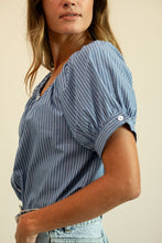 Load image into Gallery viewer, MILLE Naomi Top - Harbor Stripe