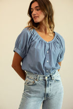 Load image into Gallery viewer, MILLE Naomi Top - Harbor Stripe