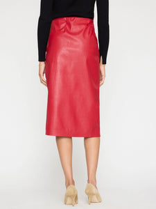 Brochu Walker The Esme Skirt - Crimson