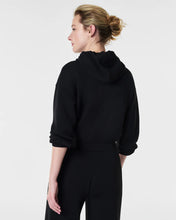 Load image into Gallery viewer, Spanx AirEssentials Cinched Hoodie - Very Black