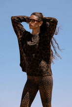 Load image into Gallery viewer, Beach Riot Callie Sweater - Caramel Leopard