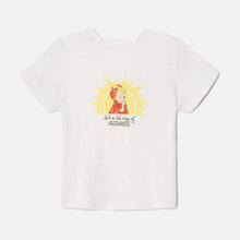 Load image into Gallery viewer, RE/DONE Classic "Ray of Sunshine" Tee - Vintage White