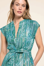 Load image into Gallery viewer, Poupette St. Barth Long Dress Kora - Green Akoya