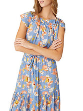 Load image into Gallery viewer, Shoshanna Peony Dress - Slate Blue Multi