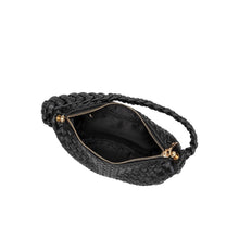 Load image into Gallery viewer, Melie Bianco Alma Recycled Vegan Top Handle Bag - Black