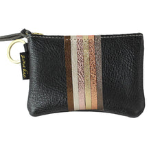 Load image into Gallery viewer, Zina Kao The Kara Metallic Applique Wallet - NEUTRAL RAINBOW