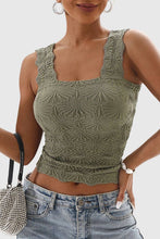Load image into Gallery viewer, Soli Echo - Textured Sleeveless Tank Top: BLACK / S