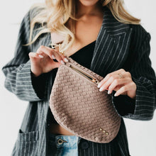 Load image into Gallery viewer, Pretty Simple Suede Westlyn Woven Bum Bag - 2 Colors