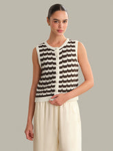 Load image into Gallery viewer, 525 America Isla Striped Button Front Vest - 2 Colors
