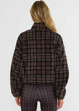 Load image into Gallery viewer, Beach Riot Leona Sherpa - Chocolate Bar Plaid