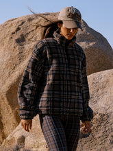 Load image into Gallery viewer, Beach Riot Leona Sherpa - Chocolate Bar Plaid