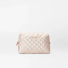 Load image into Gallery viewer, MZ Wallace Mica Cosmetic Bag - Pale Rose Gold