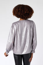 Load image into Gallery viewer, Crosby by Mollie Burch Bishop Blouse - Tinsel