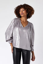 Load image into Gallery viewer, Crosby by Mollie Burch Bishop Blouse - Tinsel