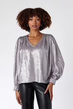 Load image into Gallery viewer, Crosby by Mollie Burch Bishop Blouse - Tinsel