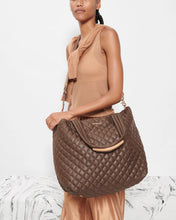 Load image into Gallery viewer, MZ Wallace Large Metro Tote Deluxe - Walnut