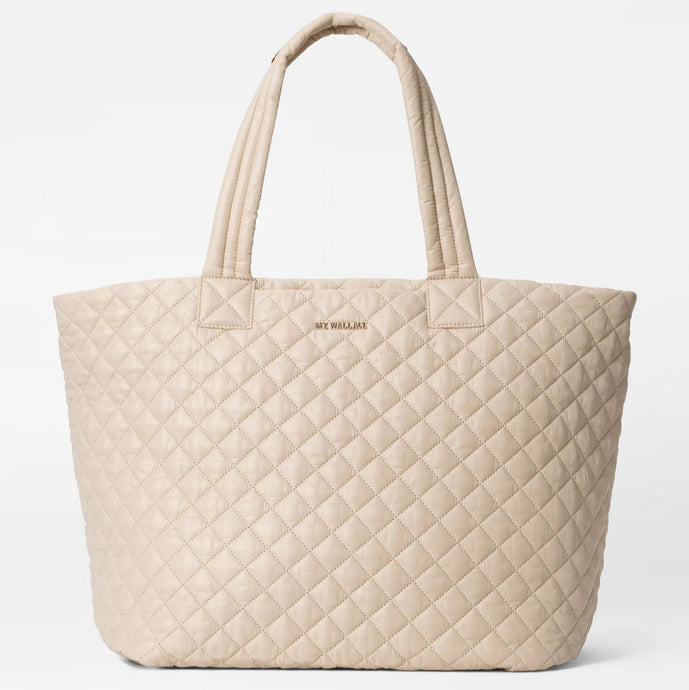 MZ Wallace Large Metro Tote Deluxe - Buff