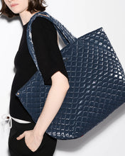 Load image into Gallery viewer, MZ Wallace Large Metro Tote Deluxe - Ink Liquid