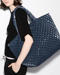 MZ Wallace Large Metro Tote Deluxe - Ink Liquid