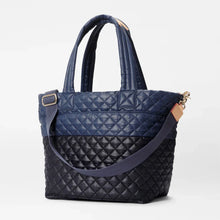 Load image into Gallery viewer, MZ Wallace Medium Metro Tote Deluxe - Black/Navy Color Block