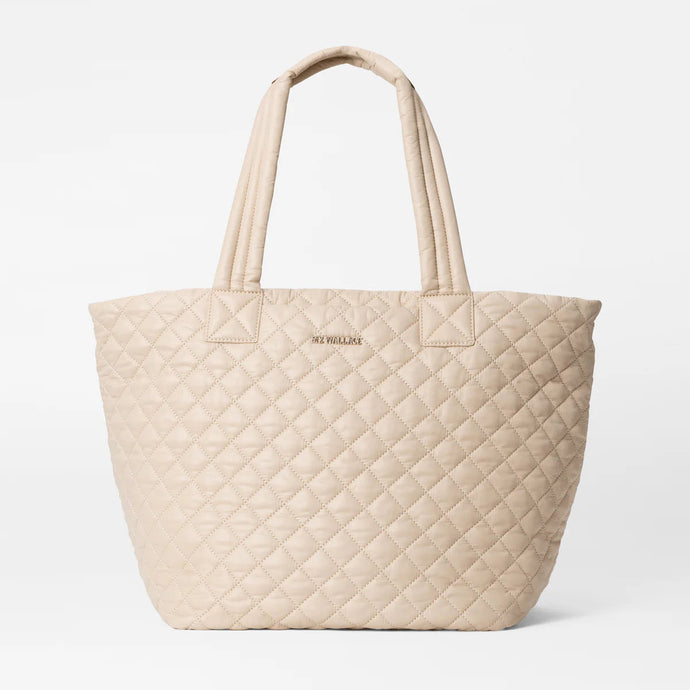 MZ Wallace Medium Metro Tote Deluxe - Buff