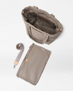 MZ Wallace Medium Metro Tote Deluxe - Morning Dove