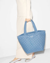 Load image into Gallery viewer, MZ Wallace Medium Metro Tote Deluxe - Cornflower Blue