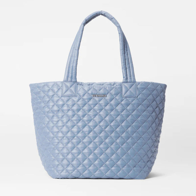 MZ Wallace Medium Metro Tote Deluxe - Stone Blue