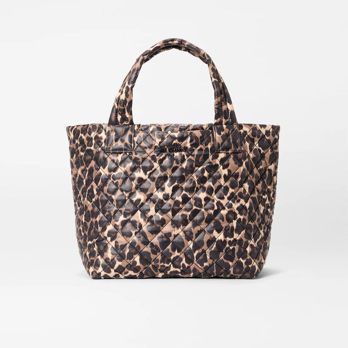 MZ Wallace Small Metro Tote Deluxe - Leopard
