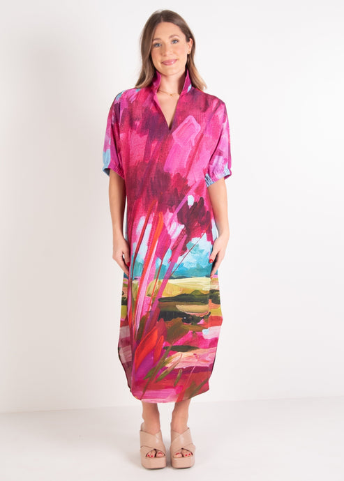 Emily McCarthy Poppy Caftan - Bellamy Sunset