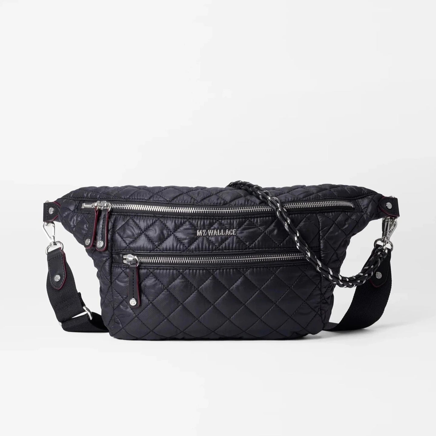 MZ Wallace Crosby Crossbody Sling Bag - Black