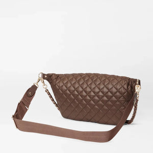 MZ Wallace Crosby Crossbody Sling Bag - Walnut