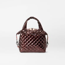 Load image into Gallery viewer, MZ Wallace Small Sutton Deluxe - Bordeaux Lacquer