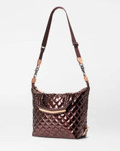 Load image into Gallery viewer, MZ Wallace Small Sutton Deluxe - Bordeaux Lacquer