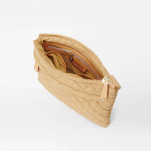 MZ Wallace Metro Flat Crossbody - Camel