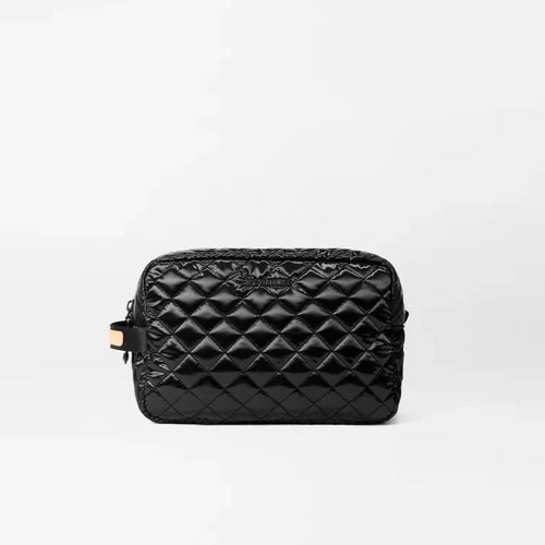 MZ Wallace Metro Cosmetic Bag - Black Liquid