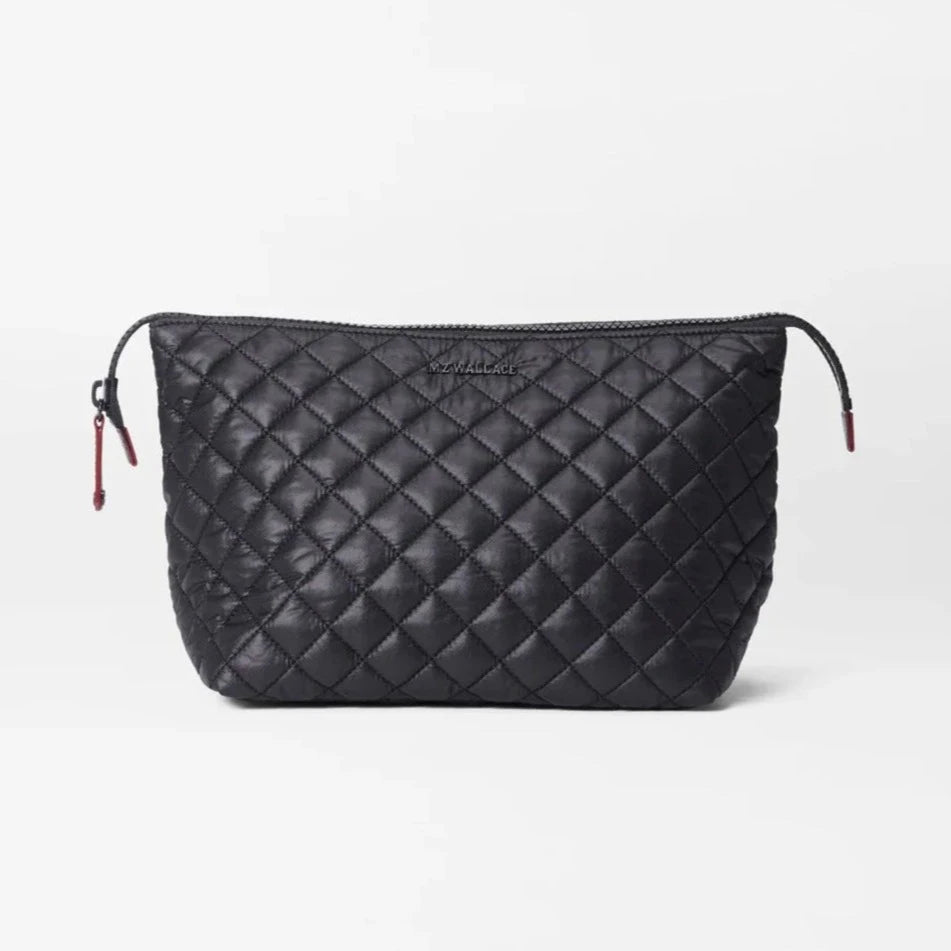 MZ Wallace Large Zoey Cosmetic - Black