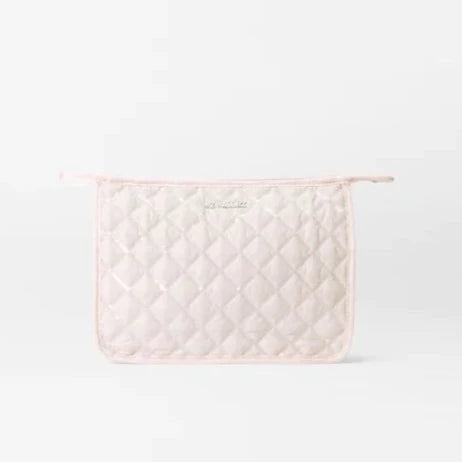 MZ Wallace Metro Clutch - Rose Rec With Sequin