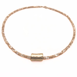 erin gray The Heishi Barrel Necklace - 3 Colors