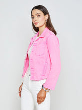 Load image into Gallery viewer, L&#39;Agence Janelle Jacket - Shocking Pink