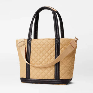 MZ Wallace Medium Empire Tote - Camel/Black