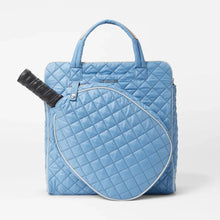 Load image into Gallery viewer, MZ Wallace Pickleball Tote - Cornflower Blue/Pebble