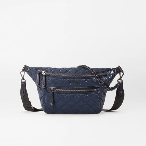 MZ Wallace Small Crosby Crossbody Sling - Ink Liquid
