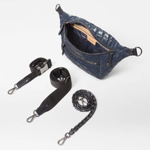 Load image into Gallery viewer, MZ Wallace Small Crosby Crossbody Sling - Ink Liquid