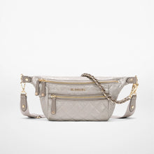 Load image into Gallery viewer, MZ Wallace Small Crosby Crossbody Sling - Sable Pearl Metallic