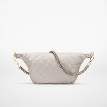 Load image into Gallery viewer, MZ Wallace Small Crosby Crossbody Sling - Sable Pearl Metallic