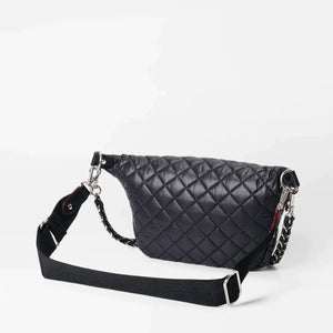 MZ Wallace Small Crosby Crossbody Sling Bag - Black