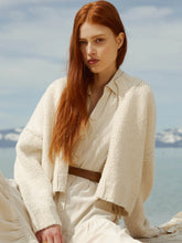 Load image into Gallery viewer, Brochu Walker Asher Cardigan - Ivory