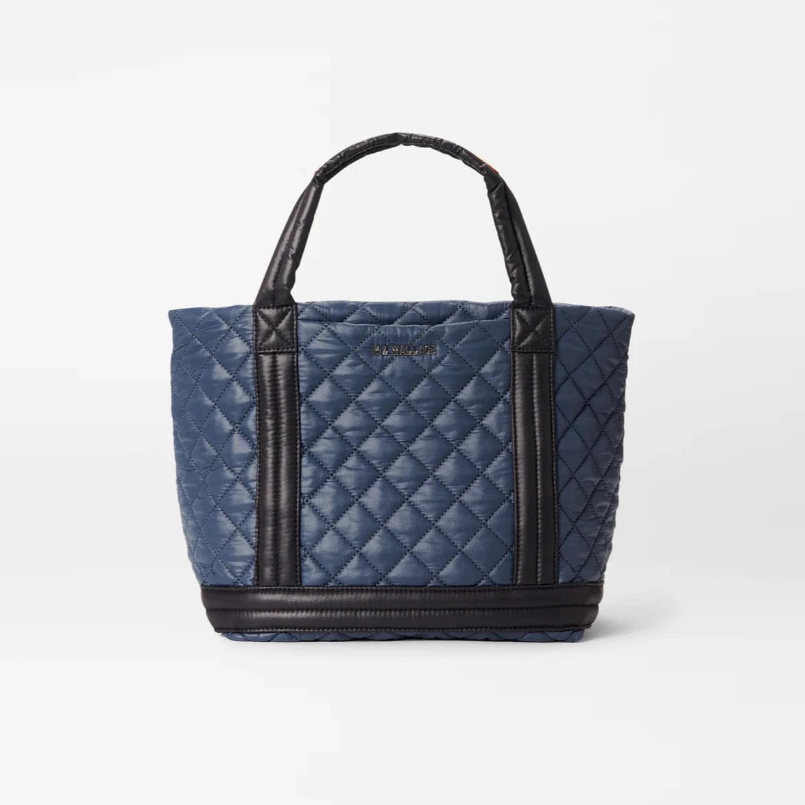 MZ Wallace Small Empire Tote - Navy & Black