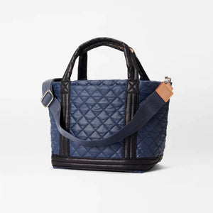 MZ Wallace Small Empire Tote - Navy & Black